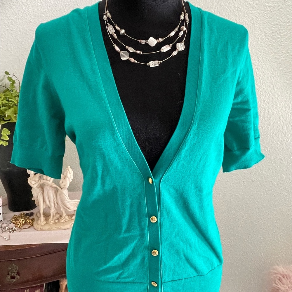 NWT Banana Republic Cardigan Short Sleeve SweaterSize M